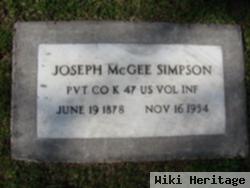 Joseph Mcgee Simpson