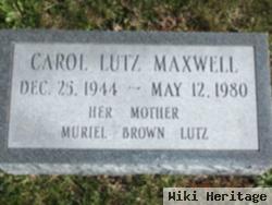 Carol Lutz Maxwell