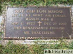 Dr Roy Clifton Moose