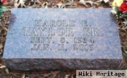 Harold E. Taylor, Sr