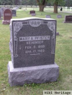 Mary Anna Pfister Kieninger