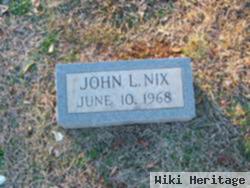 John L Nix