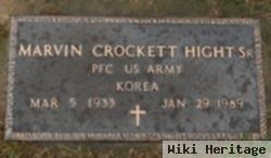 Marvin Crockett Hight, Sr