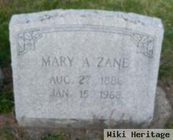 Mary A Zane