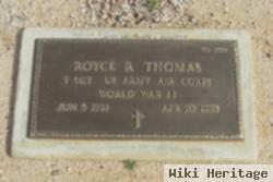 Royce R Thomas