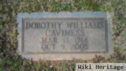 Dorothy Williams Caviness