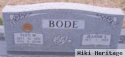 Iven M Bode