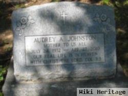 Audrey A Johnston