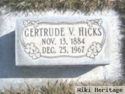 Gertrude V. Hicks