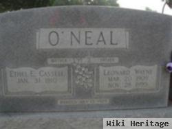 Leonard Wayne O'neal