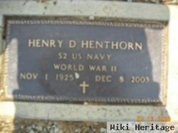 Henry D Henthorn