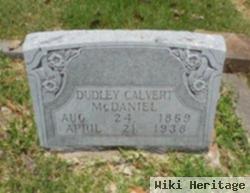 Dudley Calvert Mcdaniel