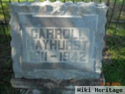 Carroll B Hayhurst