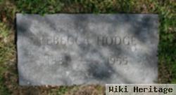 Rebecca Adeline "becky" Harbin Hodge