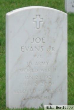 Pvt Joe Evans, Jr