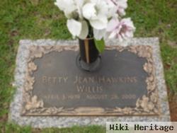 Betty Jean Hawkins Willis