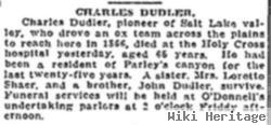 Charles Alexander Dudler