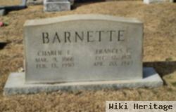 Frances Elizabeth "lizzie" Clayton Barnette