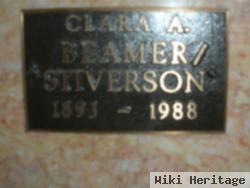 Clara A Beamer Stiverson