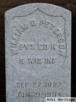 Pvt William Davis Peterson