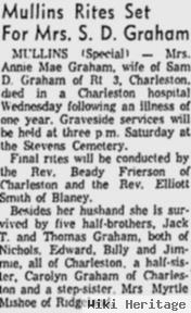 Annie Mae Martin Graham