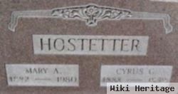 Cyrus G Hostetter