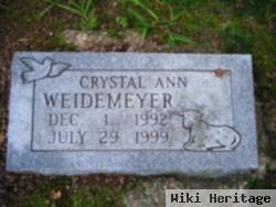 Crystal Ann Weidemeyer