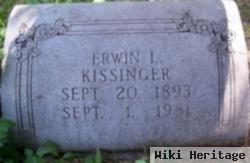 Erwin Lee Kissinger