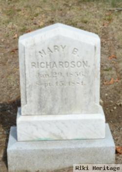 Mary B. Richardson