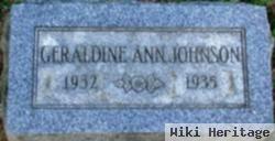 Geraldine Ann Johnson