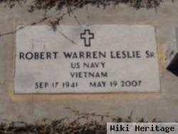 Robert Warren Leslie, Sr