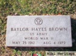 Baylor Hayes Brown