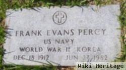 Frank Evans Percy