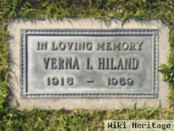 Verna I. Hiland