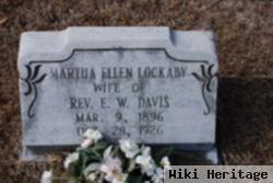 Martha Ellen Lockaby Davis