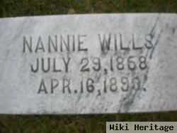 Nannie Kilgore Wills