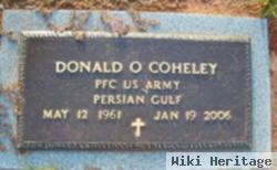 Donald O Coheley