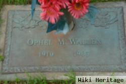 Ophel M. Wallen