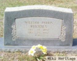 William Parris Rhodes