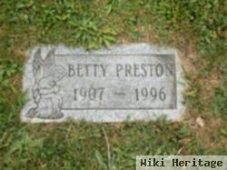 Betty Preston