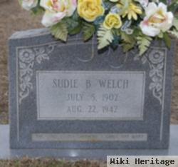 Sudie B Welch