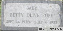 Betty Olive Pope