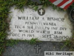 William A Bishop