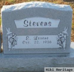 E Lorene Stevens