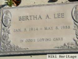 Bertha A. Lee