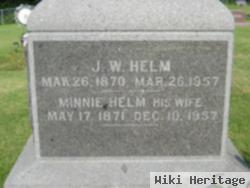 Minnie Mae Bever Helm