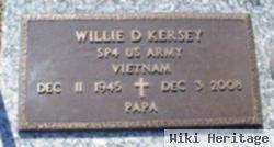 Willie D. Kersey