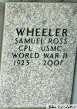 Samuel Ross Wheeler