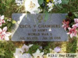 Cecil V. Chambers