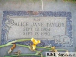 Alice Jane Taylor